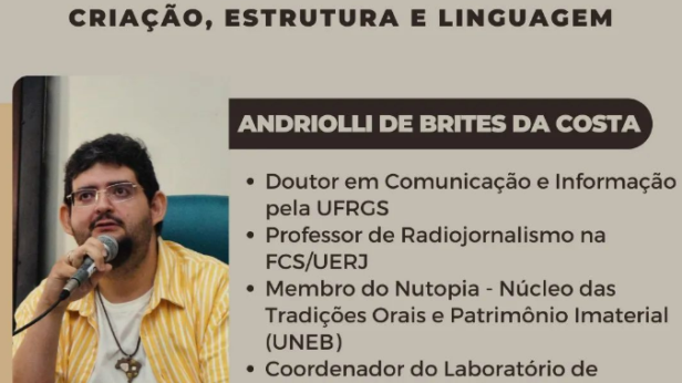 2º ENCONTRO OFICINA SOBRE PODCASTS: Criação, Estrutura e Linguagem