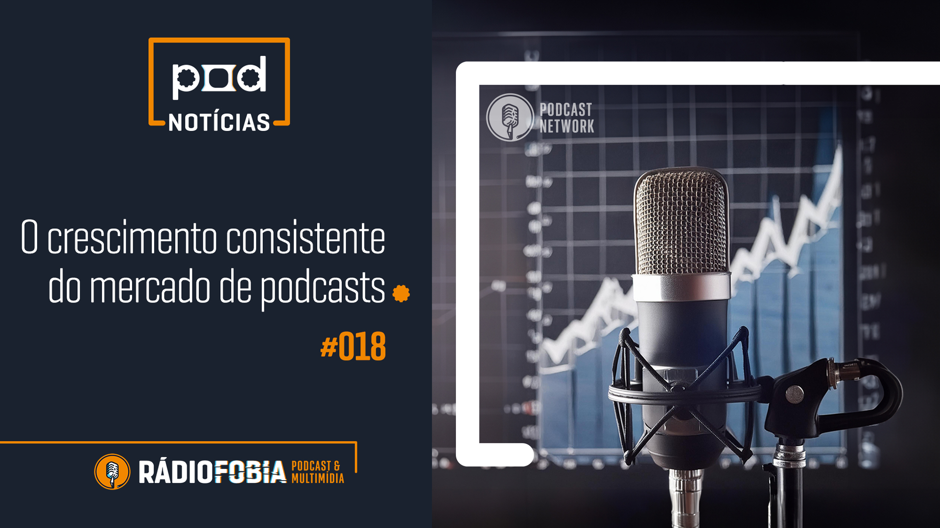 Pod Notícias 018 – O crescimento consistente do mercado de podcasts